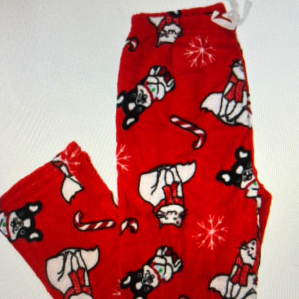 Five below Cozy Red Pajamas with Cute Dog Print